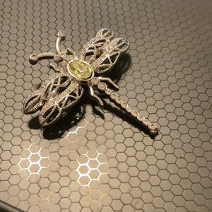 Ladies dragonfly pin